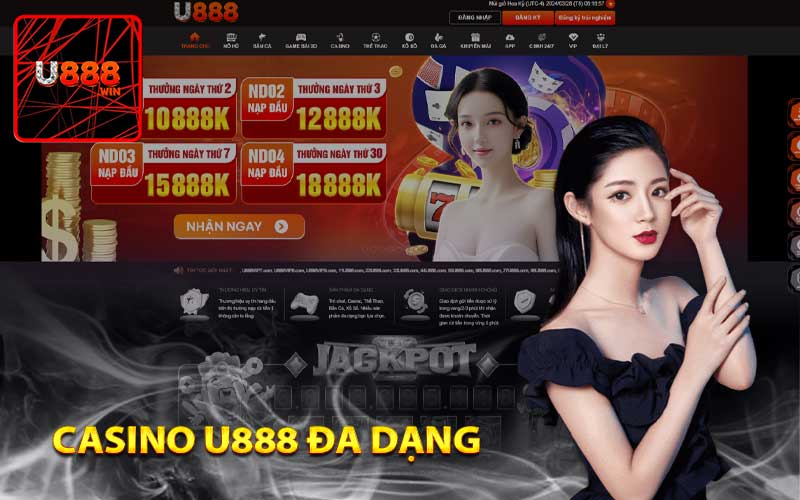 Casino U888 đa dạng